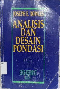 Image of ANALISIS DAN DESAIN PONDASI