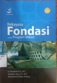 Image of Rekayasa fondasi : untuk program vokasi